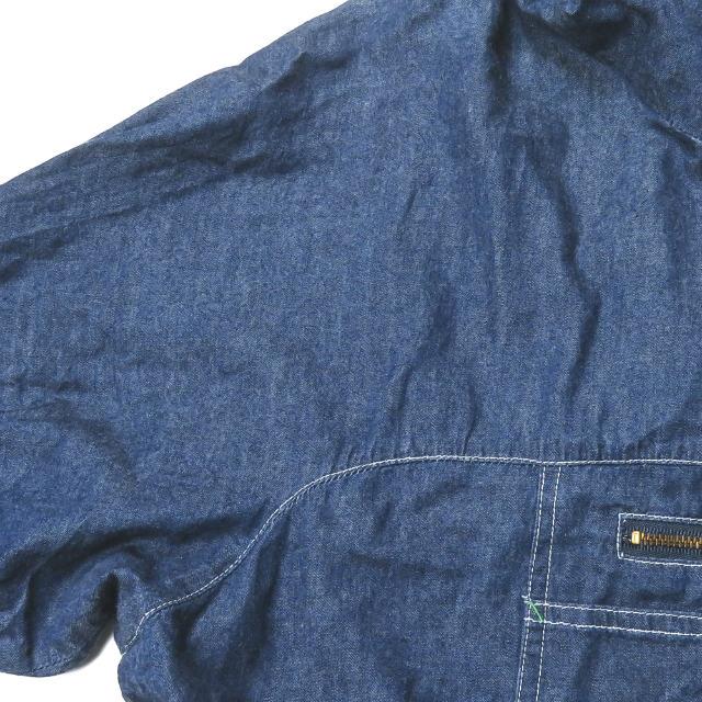 Reed フード付きデニムアノラックジャケット　BEAMS BEAMS OUTLET｜ナイロン アノラック パーカー | Rakuten Fashion