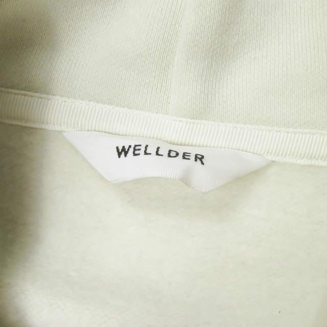 WELLDER ウェルダー 19AW 日本製 Flutter Tail Hooded Pullover スウェットプルオーバーパーカー WL19FCS01 1 Pearl トップス j3669 |  | 02