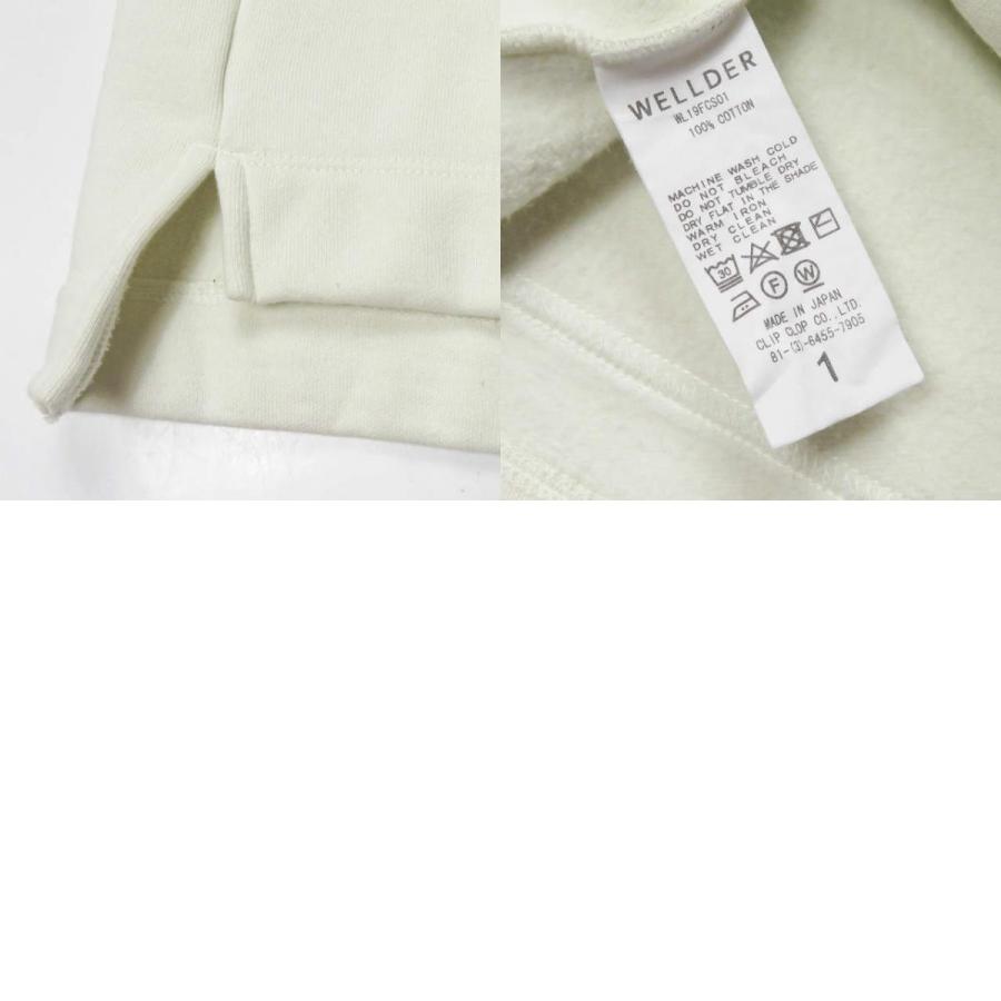 WELLDER ウェルダー 19AW 日本製 Flutter Tail Hooded Pullover スウェットプルオーバーパーカー WL19FCS01 1 Pearl トップス j3669 |  | 09