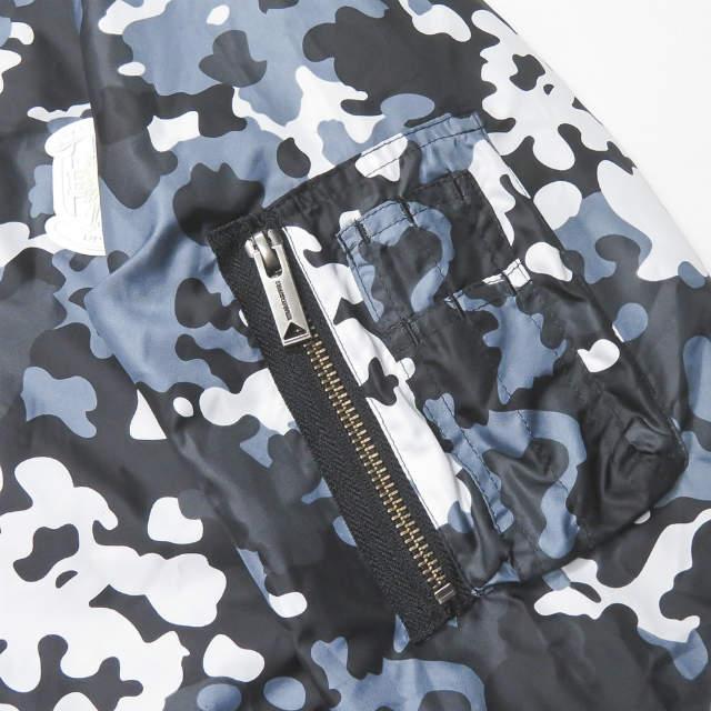 MIHARA YASUHIRO x GIANT KILLING ミハラヤスヒロ 別注 日本製 カモフラージュフード付きブルゾン 21421289 S ナイロンジャケット j3681 |  | 06