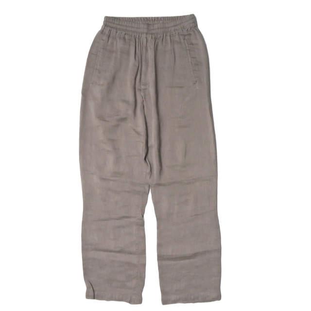 URU ウル 日本製 リネンイージーパンツ 17SUP06 1 グレージュ ボトムス j3724 | 