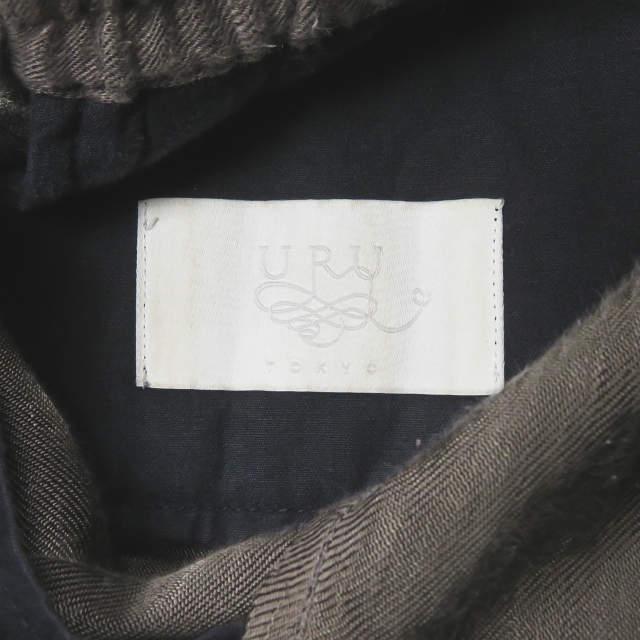 URU ウル 日本製 リネンイージーパンツ 17SUP06 1 グレージュ ボトムス j3724 |  | 02