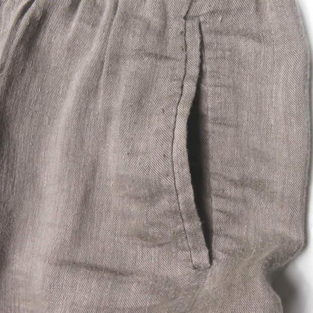 URU ウル 日本製 リネンイージーパンツ 17SUP06 1 グレージュ ボトムス j3724 |  | 05