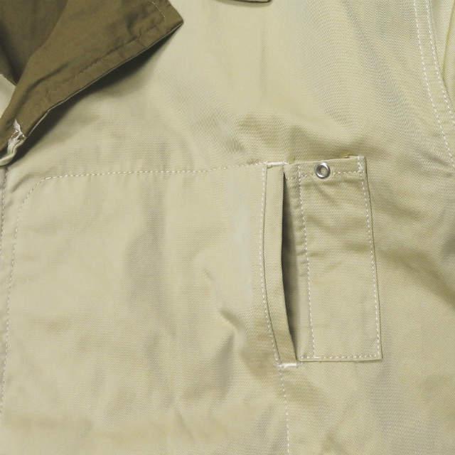 Necessary or unnecessary ネセサリーオアアンネセサリー コットンツイルワークジャケット 90010764 L NOUN マンボラマ ブルゾン j3729 |  | 04