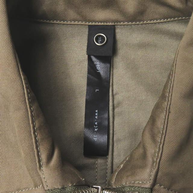 wjk ダブルジェイケイ 日本製 M-65 ミリタリージャケット 254 ct01 L オリーブ ダメージ加工 M-66 アウター j3747 |  | 02