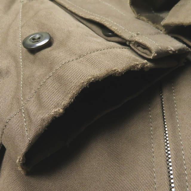wjk ダブルジェイケイ 日本製 M-65 ミリタリージャケット 254 ct01 L オリーブ ダメージ加工 M-66 アウター j3747 |  | 07