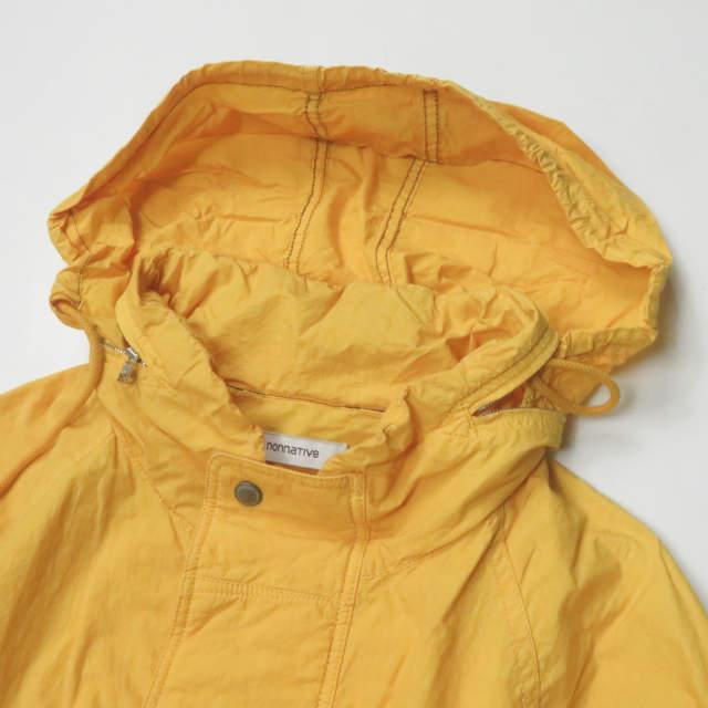 nonnative ノンネイティブ PEDALER BLOUSON - COTTON SQUARE CLOTH OVERDYED ぺダラーブルゾン NN-J2317 0 イエロー ジャケット j3762 |  | 04