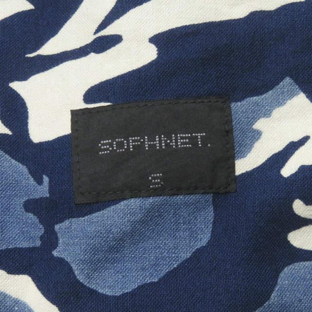 SOPHNET. ソフネット INDIGO CAMOUFLAGE 2 BUTTON JACKET インディゴカモフラージュ2Bジャケット SOPH-160041 S ブルー テーラード j3772 |  | 08