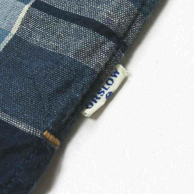 オアスロウ orslow 日本製 コットンリネンノースリーブチェックブラウス 1 ネイビー ベスト プルオーバー シャツ トップス |  | 05