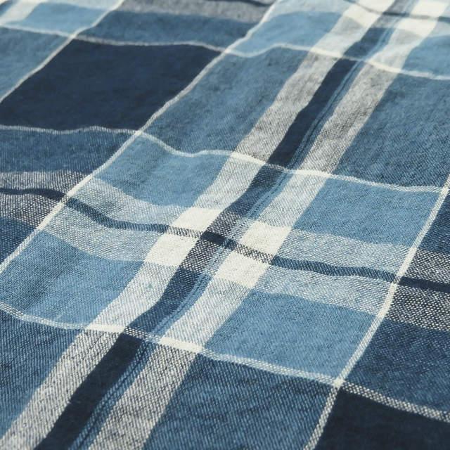 オアスロウ orslow 日本製 コットンリネンノースリーブチェックブラウス 1 ネイビー ベスト プルオーバー シャツ トップス |  | 06