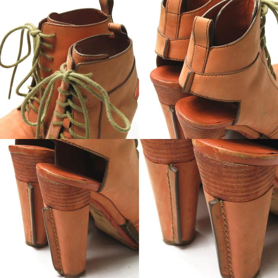 ALEXANDER WANG アレキサンダーワン DAKOTA LACE-UP BOOTIE ヌバックレースアップブーティー 36(22.5cm) ベージュ ハイヒール ☆☆lc12924 |  | 08