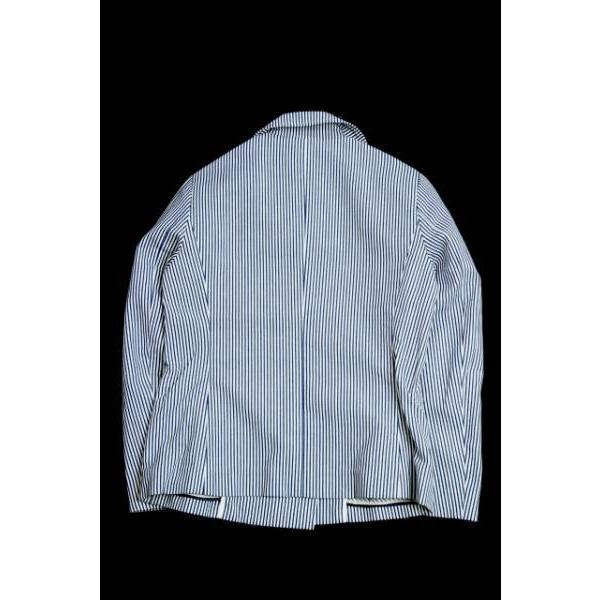 【中古】スチアンコル SOUTIENCOL ストライプショートトレンチコート 1 ネイビー アウター |  | 01
