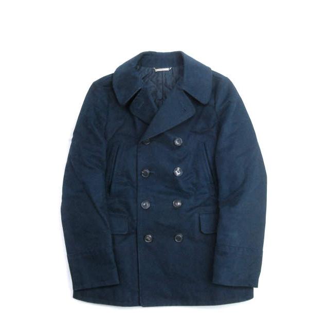 美品　beautiful people ネイビー ウールピーコート beautiful people ネイビー ウール ピーコート 楽天市場