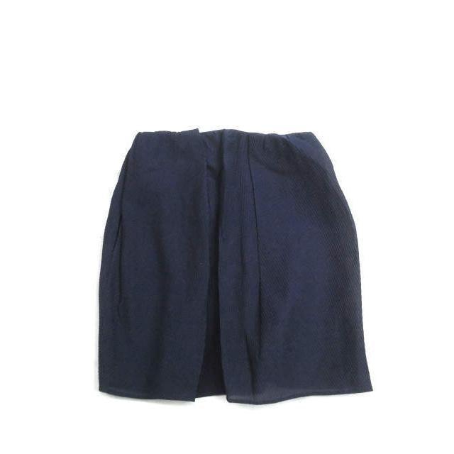 【中古】カルヴェン カルベン CARVEN エンボスプリーツスカート 36 ボトムス | 