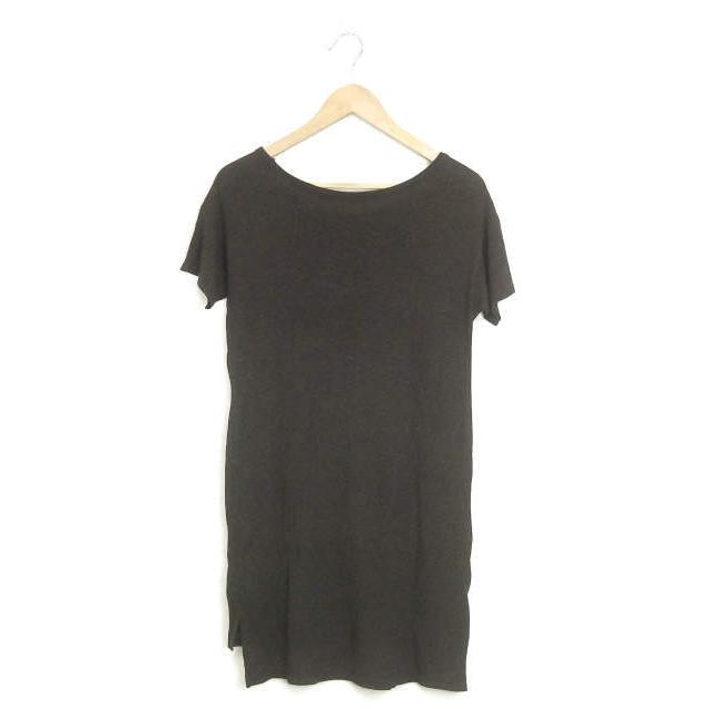 T by ALEXANDER WANG ティーバイアレキサンダーワン レーヨンボートネックワンピース XS ブラウン トップス lc20786 |  | 01
