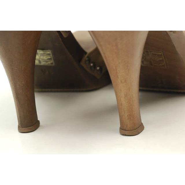 Stella McCartney ステラマッカートニー レースアップウッドサンダル 36(23cm) TABAC ベージュ シューズ lc21215 |  | 08