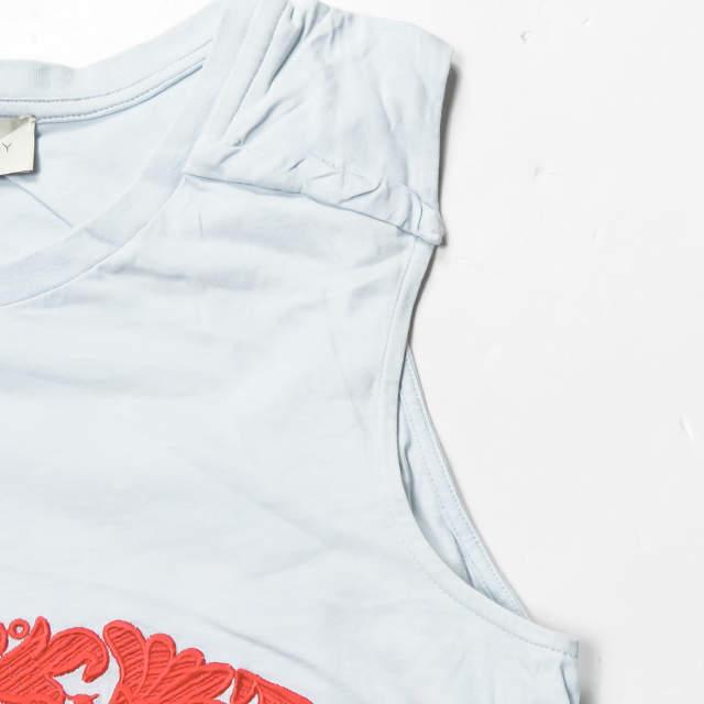 Stella McCartney ステラマッカートニー Cotton-Blend Lip Tank リップ刺繍 コットンシルクタンクトップ 342199SCW35-1 38 ☆☆lc21663 |  | 05