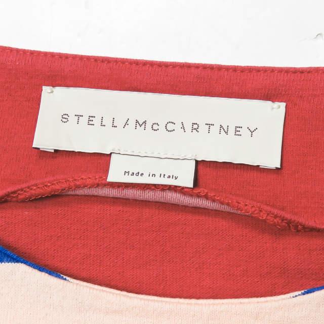 Stella McCartney ステラマッカートニー イタリア製 フラワーポケットボーダーカットソー 370179SEW15 38 ピンク 半袖 Tシャツ ☆☆lc21665 |  | 02