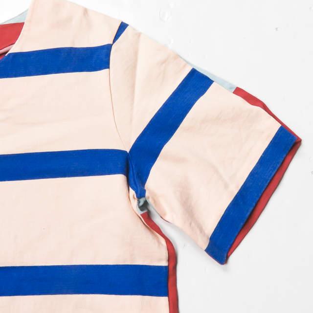 Stella McCartney ステラマッカートニー イタリア製 フラワーポケットボーダーカットソー 370179SEW15 38 ピンク 半袖 Tシャツ ☆☆lc21665 |  | 04