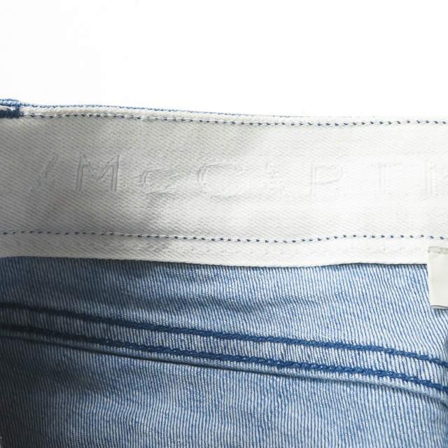 ステラマッカートニー Stella McCartney イタリア製 ウォッシュ加工 カットオフブーツカットデニムパンツ 409373 SGH15 26 ブルー 5ポケット ボトムス |  | 03