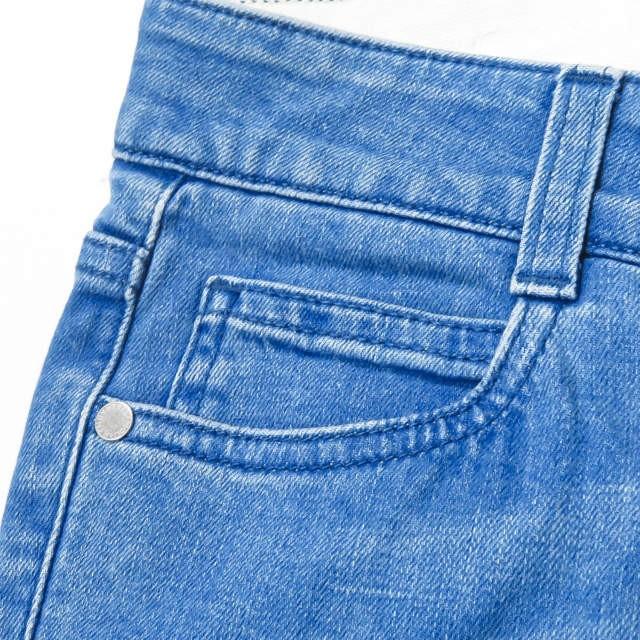 ステラマッカートニー Stella McCartney イタリア製 ウォッシュ加工 カットオフブーツカットデニムパンツ 409373 SGH15 26 ブルー 5ポケット ボトムス |  | 04