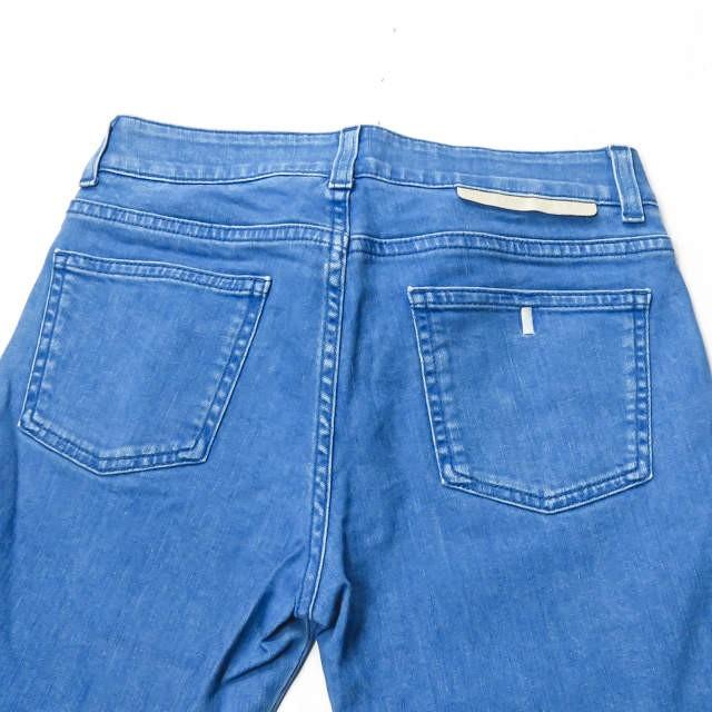 ステラマッカートニー Stella McCartney イタリア製 ウォッシュ加工 カットオフブーツカットデニムパンツ 409373 SGH15 26 ブルー 5ポケット ボトムス |  | 06