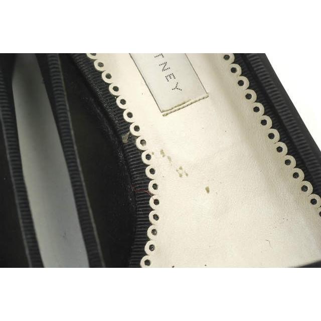 Stella McCartney ステラマッカートニー マットリボンフラットシューズ 37(24cm) ブラック ローファー パンプス シューズ |  | 05