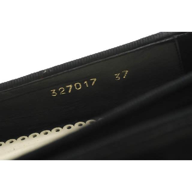 Stella McCartney ステラマッカートニー マットリボンフラットシューズ 37(24cm) ブラック ローファー パンプス シューズ |  | 07