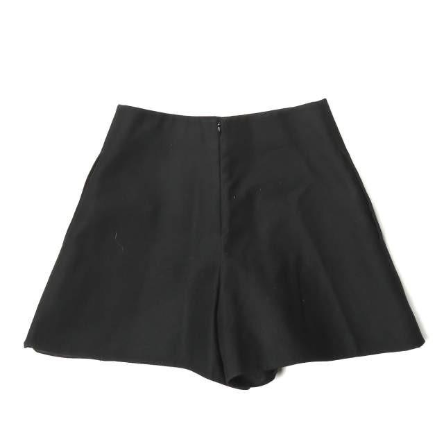 カルヴェン カルベン CARVEN ハンガリー製 コットンダブルクロスキュロットショーツ 34 ブラック ショーツ ボンディング ショートパンツ ボトムス |  | 01