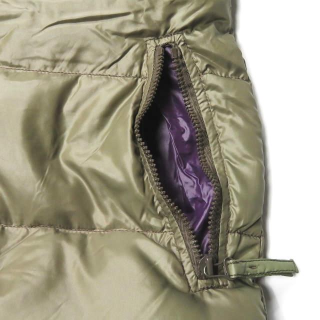 DUVETICA デュベティカ Kappa ラクーンファー ナイロンダウンコート D.037.00.MFG-1001R 40 カーキ フード アウター ☆☆lc22852 |  | 05