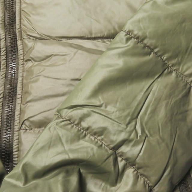 DUVETICA デュベティカ Kappa ラクーンファー ナイロンダウンコート D.037.00.MFG-1001R 40 カーキ フード アウター ☆☆lc22852 |  | 06