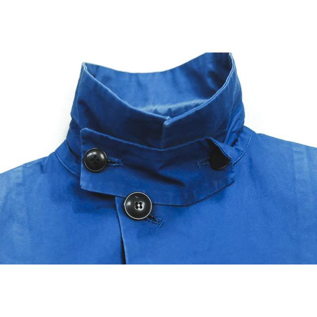 EEL イール SAKURA COAT サクラコート ESS-10101 XS ブルー コットン ステンカラーコート アウター lc23025 |  | 04