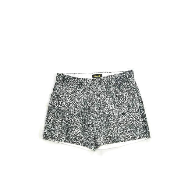 Drawer ドゥロワー 日本製 アニマルジャガード 5Pショートパンツ 6519-234-0228 36 ブラック ショーツ ボトムス lc23114 | 