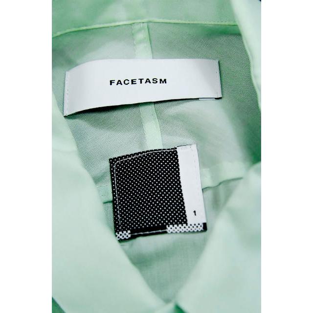 FACETASM ファセッタズム 日本製 タイフロントクロップドシャツ ZUK-3010-03 1 グリーン 長袖 テンセル ブラウス トップス lc23323 |  | 02