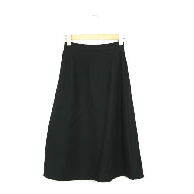 CLANE クラネ WOOL TRAPEZE SKIRT ウールトラペーズスカート 309056 34 ブラック 台形 レイヤード ボトムス lc23446 |  | 01