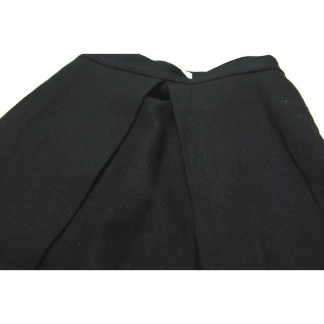 CLANE クラネ WOOL TRAPEZE SKIRT ウールトラペーズスカート 309056 34 ブラック 台形 レイヤード ボトムス lc23446 |  | 03
