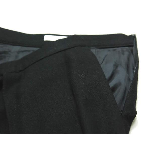 CLANE クラネ WOOL TRAPEZE SKIRT ウールトラペーズスカート 309056 34 ブラック 台形 レイヤード ボトムス lc23446 |  | 05