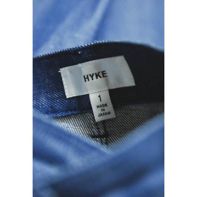 HYKE ハイク 日本製 14SS デニムベイカースカート 141-14007 1 ブルー 台形 フレア ボトムス lc23456 |  | 02