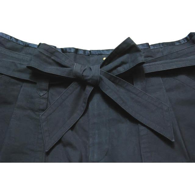 Drawer ドゥロワー 日本製 ウエストベルト付き タックショートパンツ