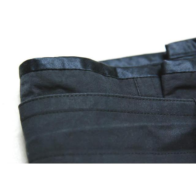 Drawer ドゥロワー 日本製 ウエストベルト付き タックショートパンツ