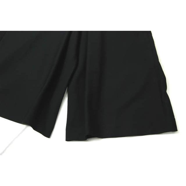 ビーミング バイ ビームス B:MING by BEAMS Wクロスガウチョパンツ 93230080803 S ブラック B MING LIFE STORE クロップド ボトムス |  | 07