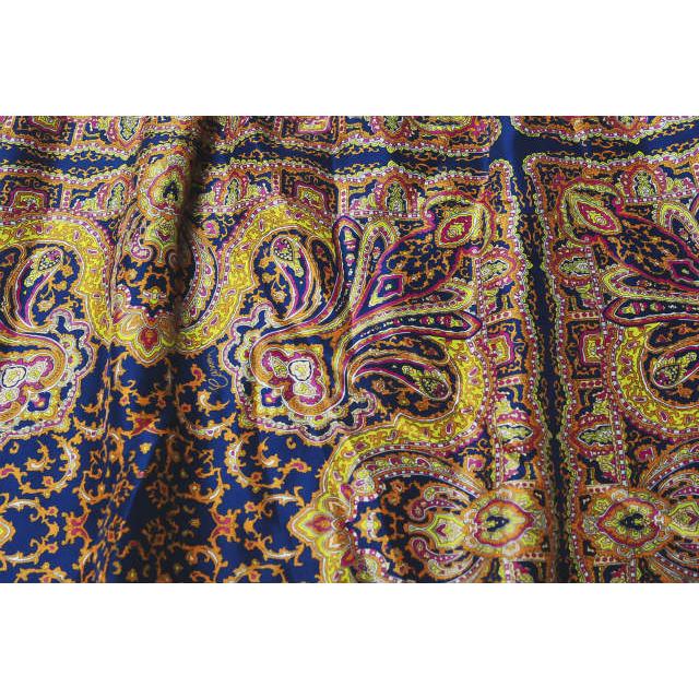 CARVEN カルヴェン カルベン シルクペイズリーイージースカート 38 ネイビー/イエロー/ピンク 台形 総柄 ボトムス lc24931 |  | 04