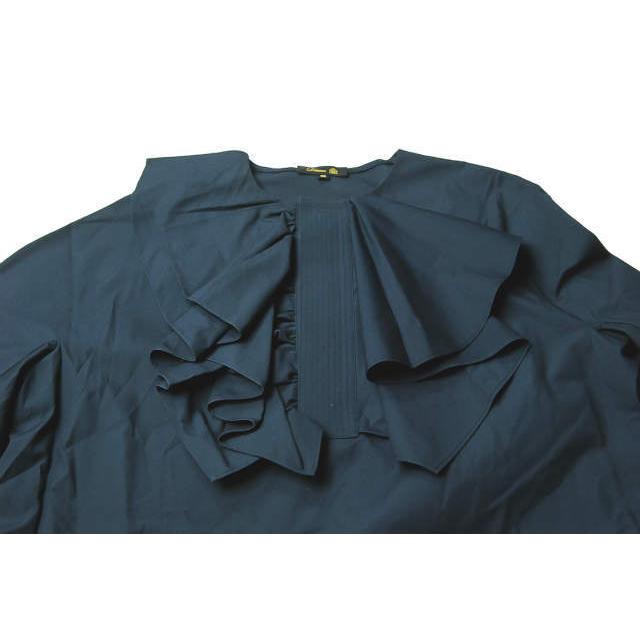 ドゥロワー Drawer 18SS 日本製 フロントラッフルフリルドレス 6526