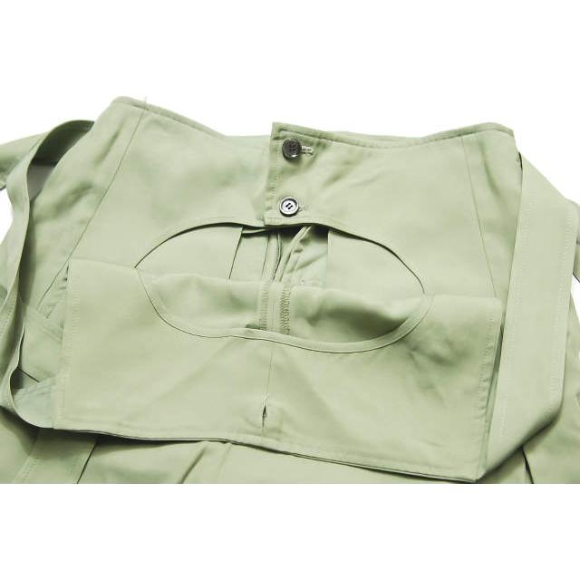 beautiful people ビューティフルピープル 18AW ヴィスコースギャバジンサイドタックパンツ 1845105002 36 オリーブ レーヨン lc25384 |  | 06