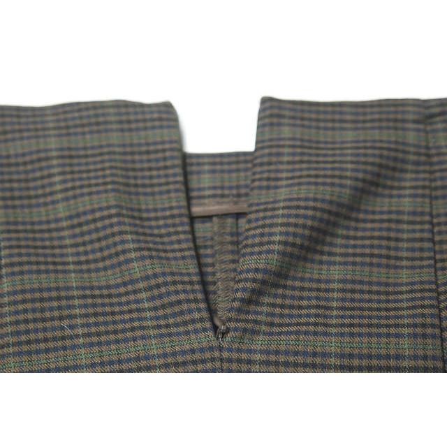 lot lamb ロットラム 17AW 日本製 チェックマーメイドスカート L173-5-016 36 ブラウン ウール ボトムス lc25567 |  | 03