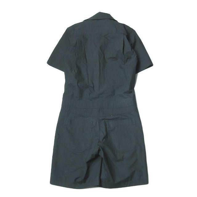 T by ALEXANDER WANG アレキサンダーワン コットンナイロンロンパース 2 ブラック 半袖 サロペット ワンピース オールインワン lc25804 |  | 01
