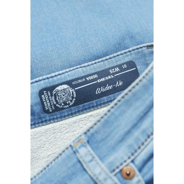 DIESEL ディーゼル 18SS JOGGJEANS WIDEE.NE ジョグジーンズ スウェットデニムパンツ 25 ワイド ジップフライ 赤耳 | DIESEL | 03
