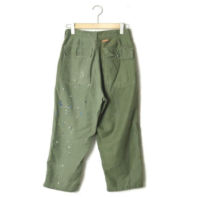 1点もの レア！ MADE by Sunny side up ベイカー パンツ MADE by sunny side up 日本製 Remake 2 for 1 Fatigue Pants