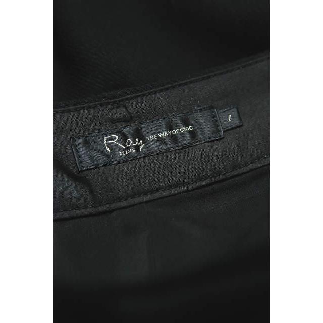 Ray BEAMS レイビームス Wクロスフレアキュロット 63-28-0003-690 1 ブラック ガウチョ パンツ ボトムス |  | 02