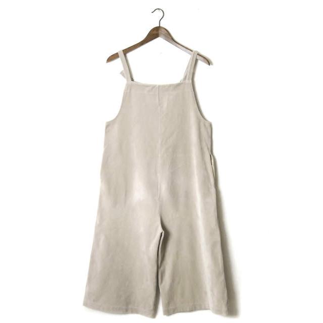 Ray BEAMS レイビームス コードベロアサロペット 63-17-0050-690 ベージュ オーバーオール オールインワン コーデュロイ ☆☆lc26454 |  | 01